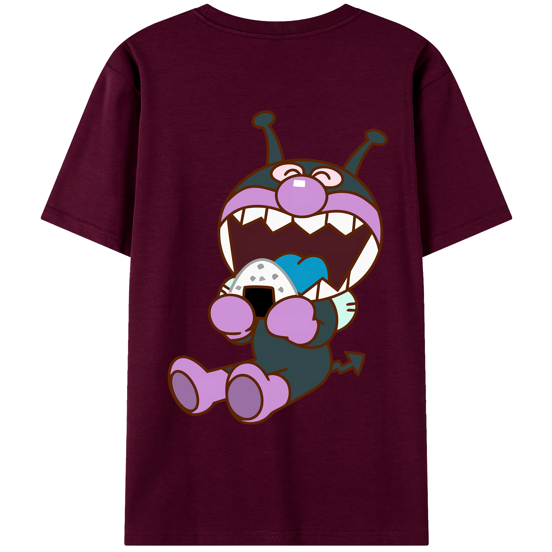 （画像用） アンパンマン Anpanman レディース半袖Tシャツ(バックプリント)